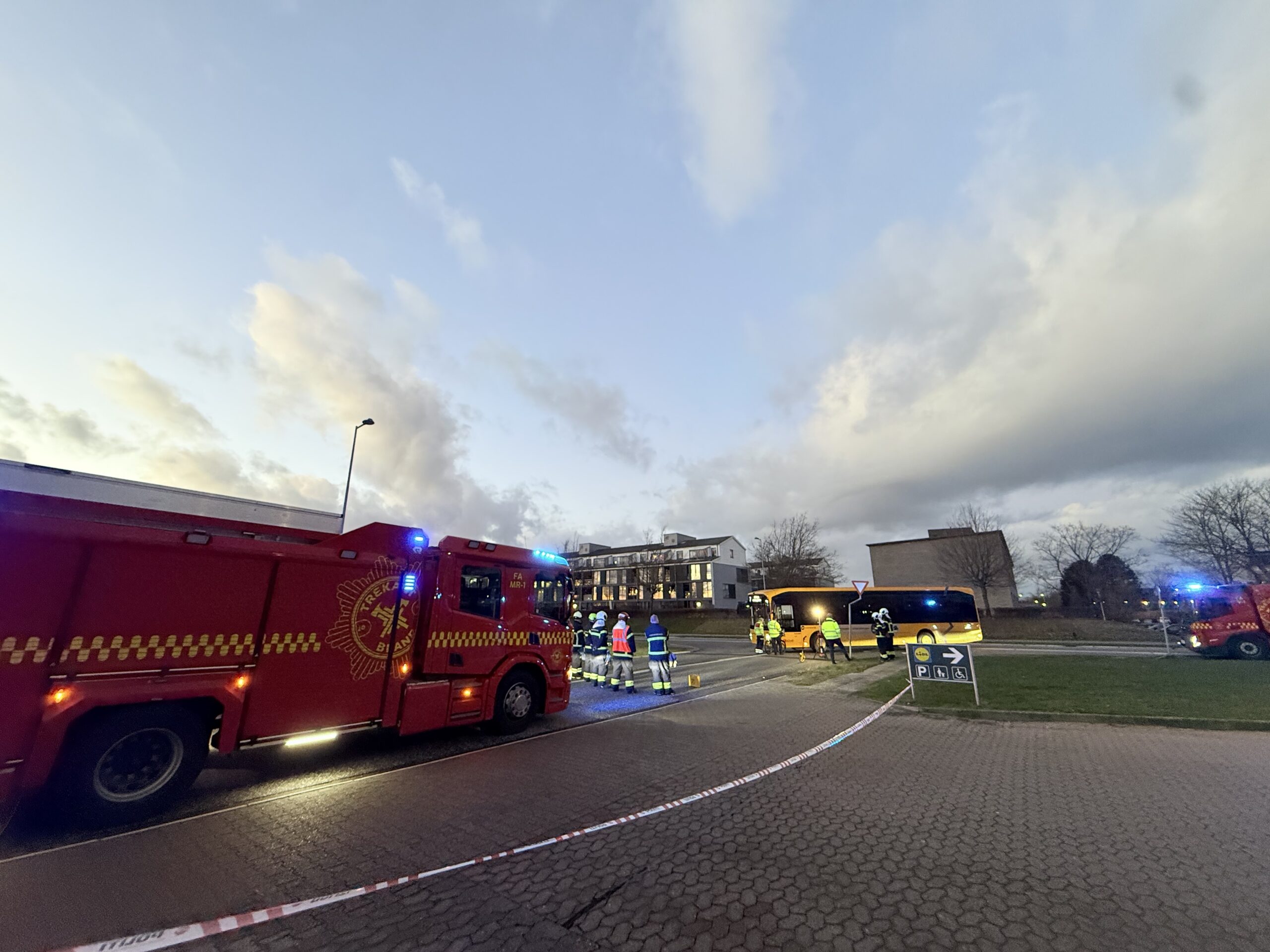 Sådan skete ulykken – cyklist klemt under bus i Fredericia