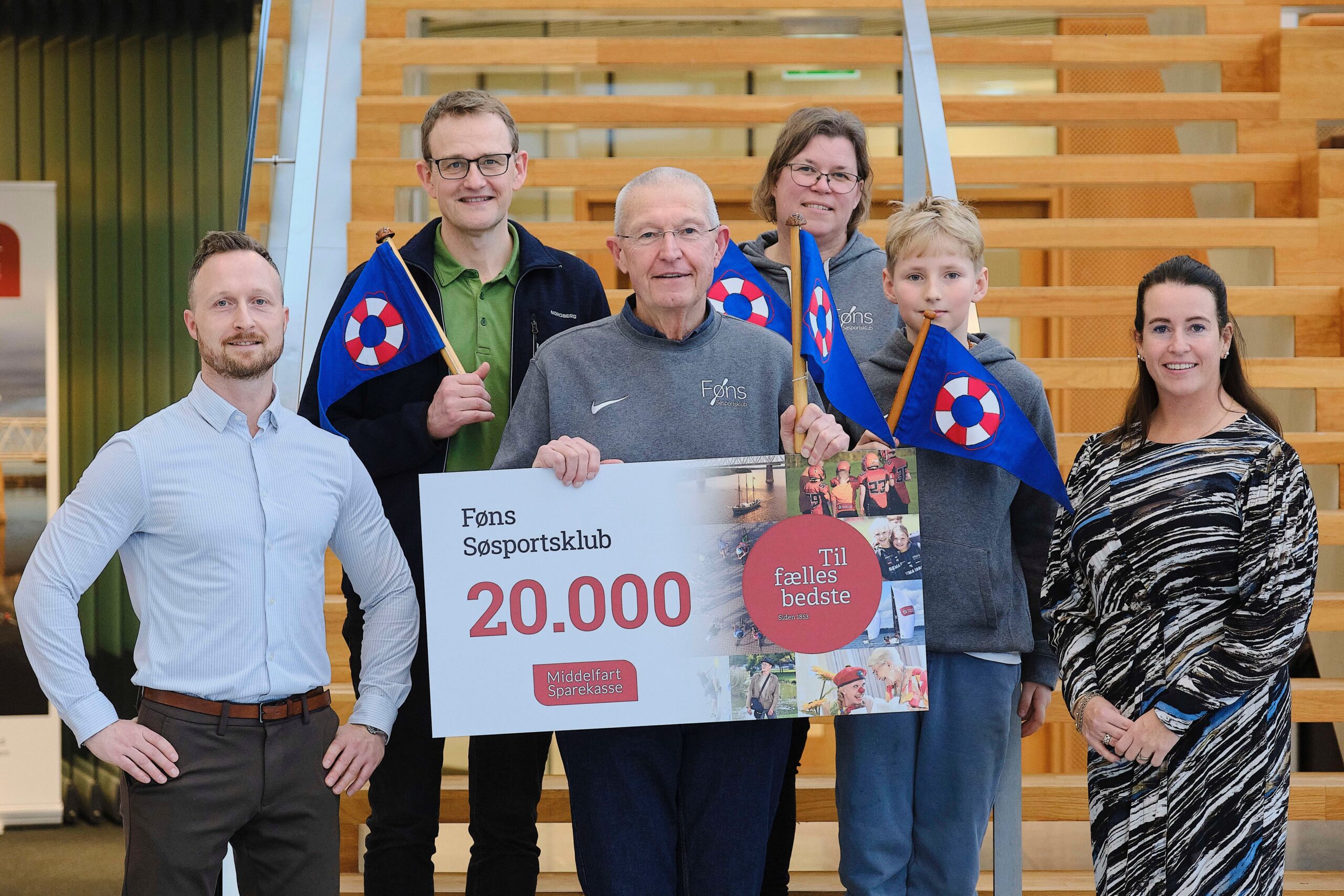 20.000 kroner giver nye muligheder i Føns Søsportsklub