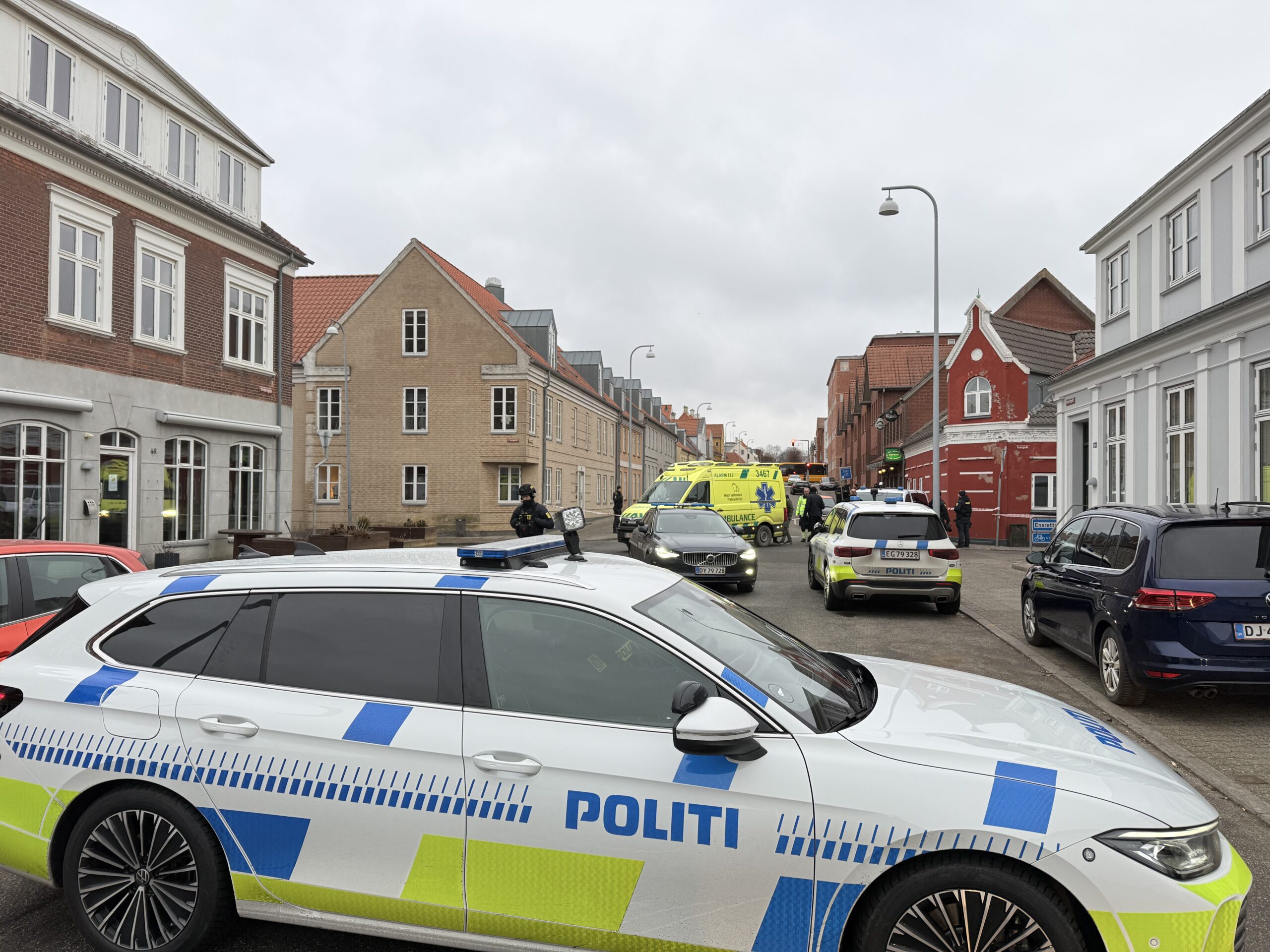 Sydøstjyllands Politi anholder 61-årig mand efter indsats i Fredericia