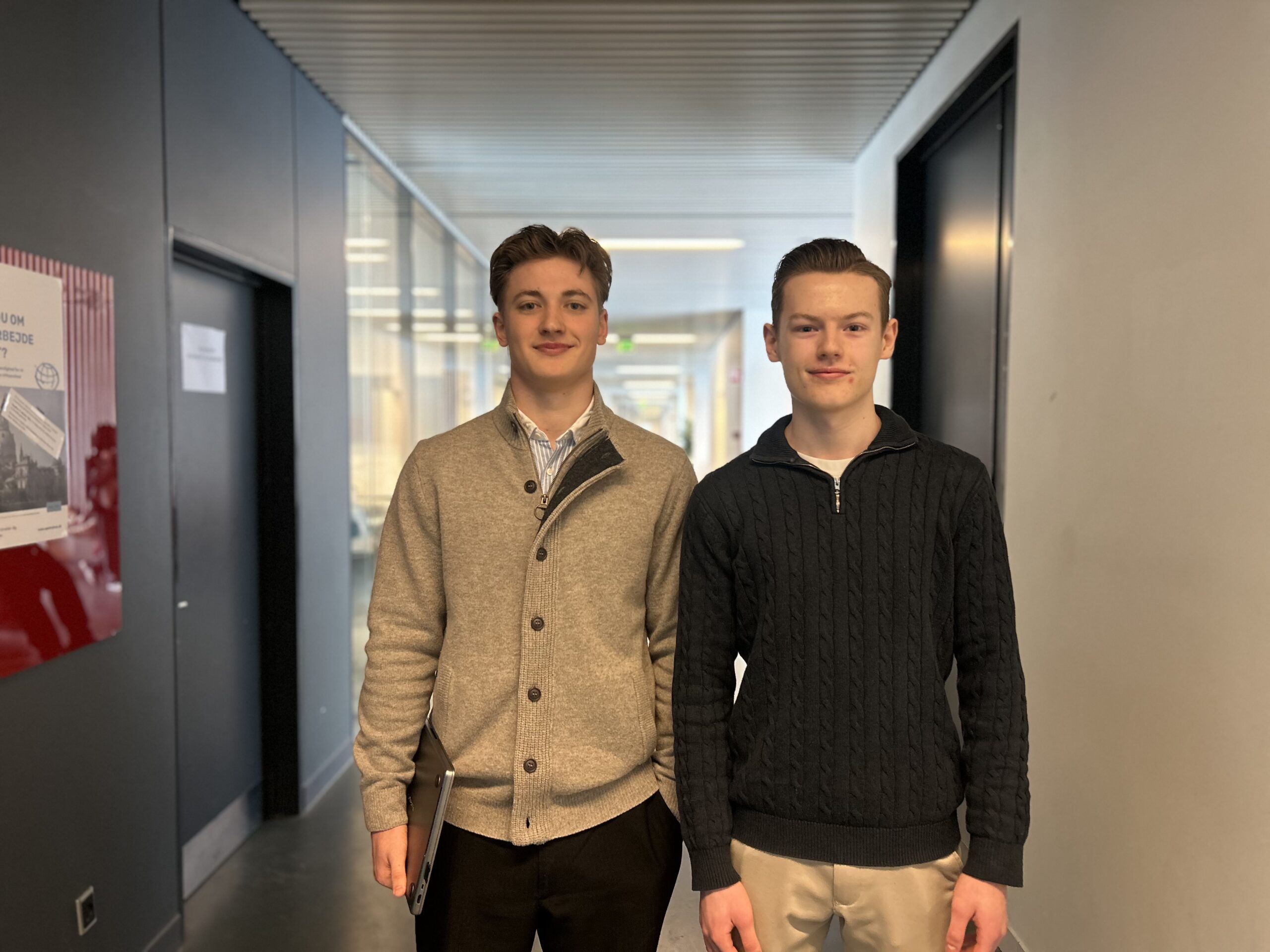 »Jeg nåede at blive lidt nervøs« – så stod Frederik og Alexander foran Melvin Kakooza