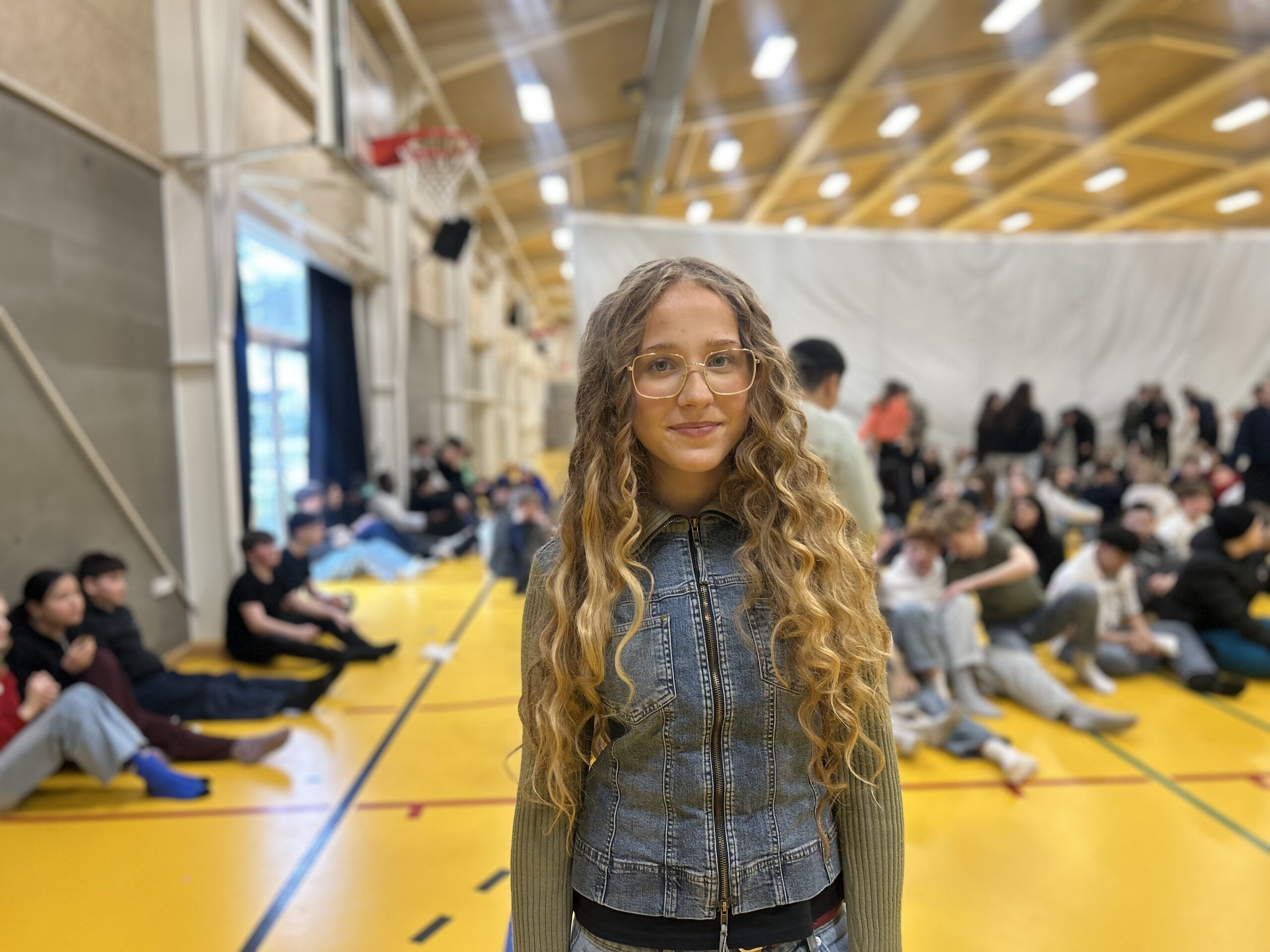 Anna Frida fejret foran hele skolen efter MGP-sejr: »Det har været ret vildt«