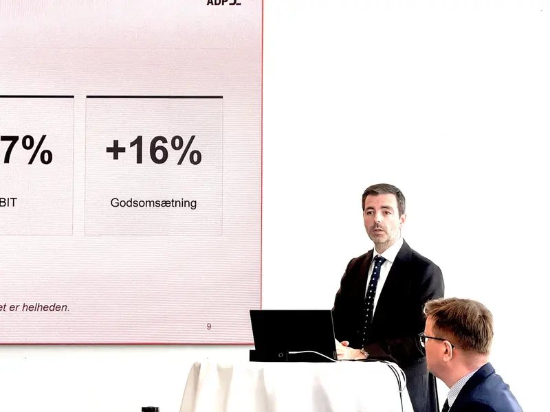 ADP leverer historisk årsregnskab: Omsætningen vokser 22 procent, og overskuddet stiger med to tredjedele