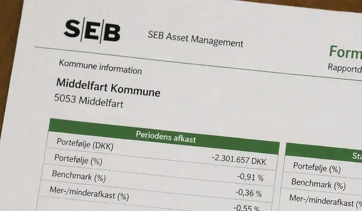 Kommunens værdipapirer ramt af krigen i Mellemøsten