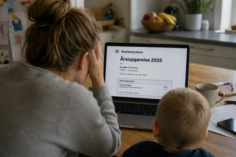 Forældre får besked om deres helt små børns skat