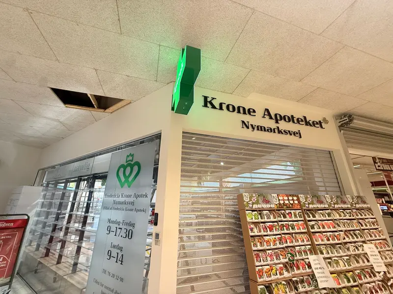 Nymarksvej Apotek genåbner i større rammer: Ekstra skranke og mere plads på vej