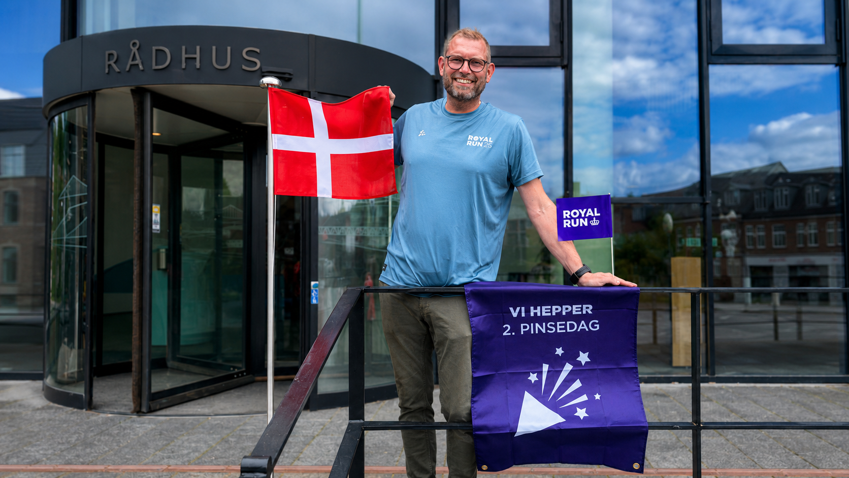 Borgmester opfordrer hele Middelfart til at hejse flaget under Royal Run