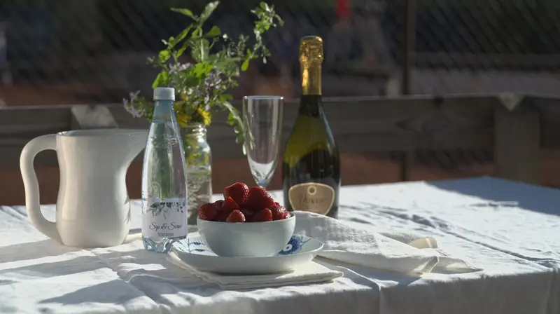 Unge frivillige bringer Wimbledon-stemning til Fyns ældste tennisklub