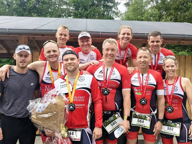 Topplaceringer til Fredericia Triathlon Team ved Tri ved Søen