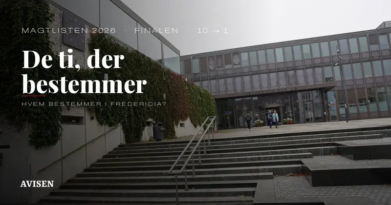 Magtlisten 2026: Her er de ti, der bestemmer i Fredericia