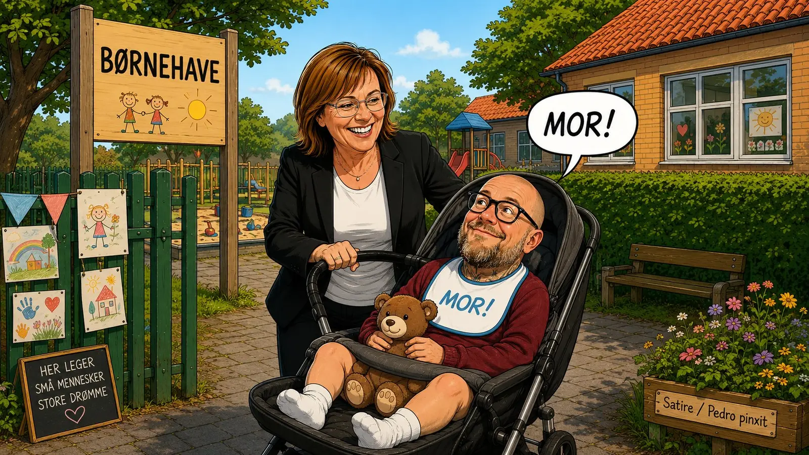 Satire af Pedro — »MOR!«