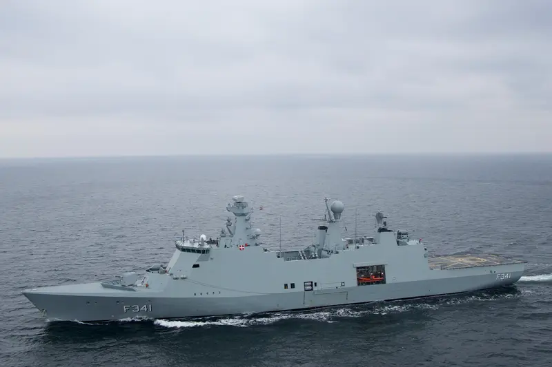 Fregatter, droner og popcorn på vandet: Lillebælt bliver kulisse for stor militærøvelse i tre dage