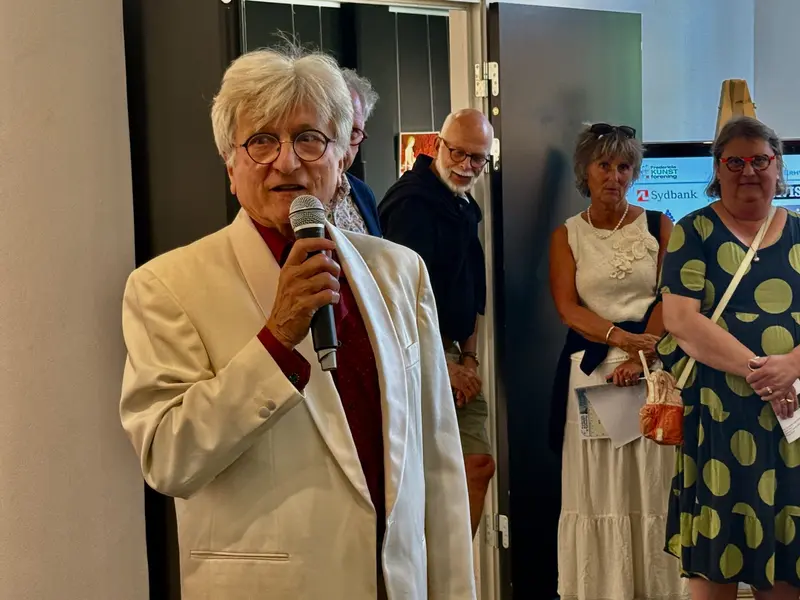 "Man skal ikke have forstand på kunst – man skal have en følelse for den"