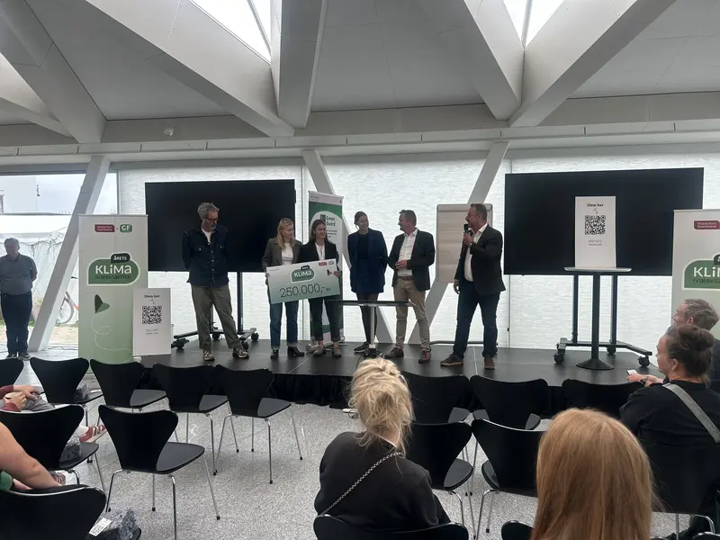 Dobbelt jubel i Middelfart: Circrete er Årets Klimaiværksætter og løb også med en bid af publikumsprisen