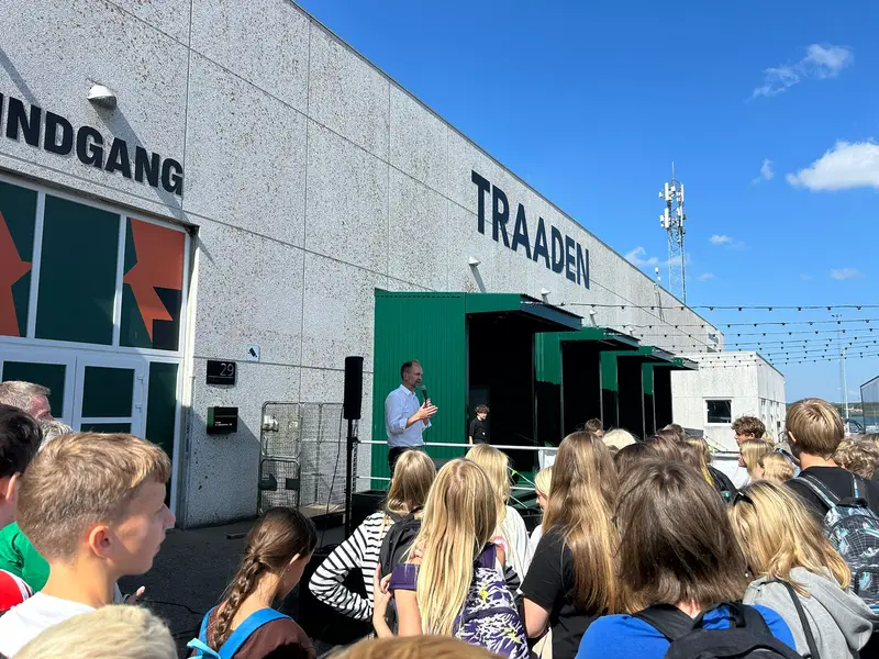 Forsvarsministeren sendte 1.250 unge fra Middelfart Kommune ud på Craftfestival med en opfordring til at finde det sjove