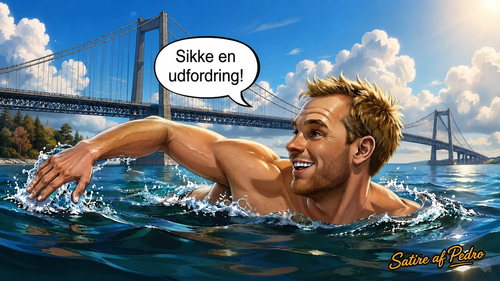 Satire af Pedro — »Sikke en udfordring!«