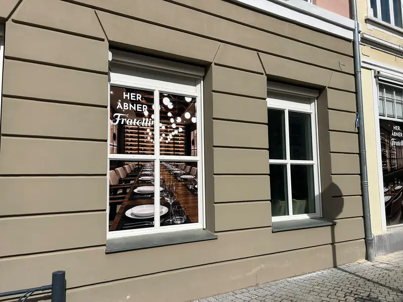 Fratelli-brødrene har kigget på Middelfart længe: Til november serverer de prisvindende pizza i den gamle Danske Bank