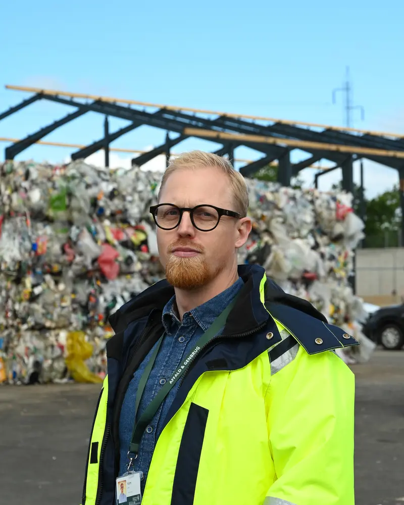 Kim Ankjær Nielsen kører hver dag fra Odense til Fredericia for at passe byens skrald: Han ville gøre det igen i morgen