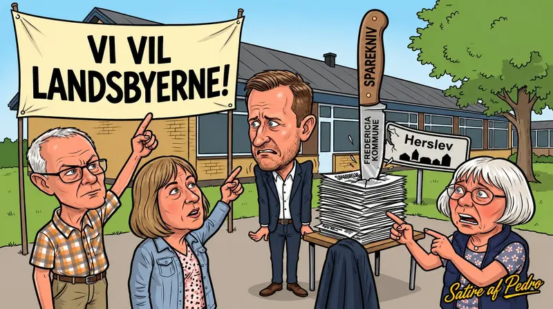 Satire af Pedro — »Vi vil landsbyerne!«