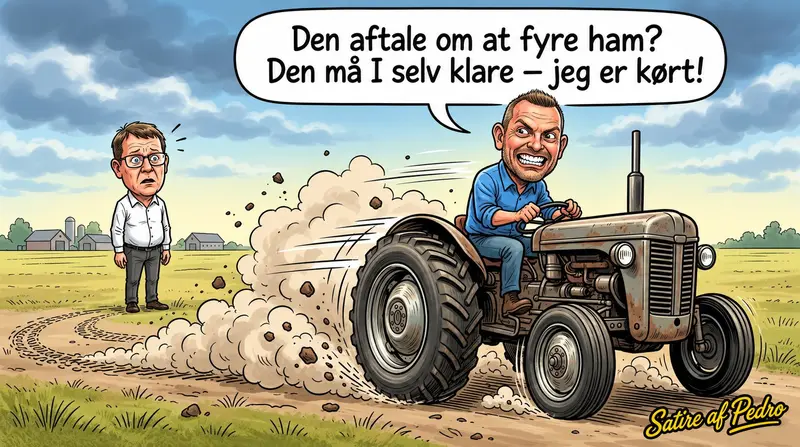 Satire af Pedro — »Jeg er kørt!«