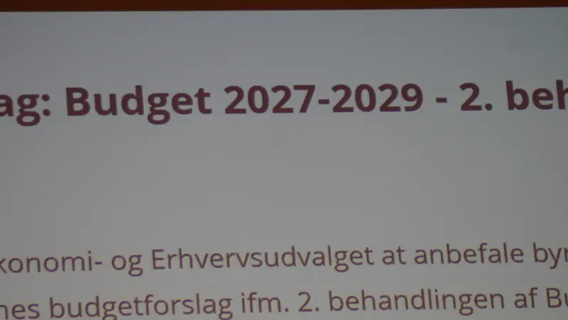 Hele byrådet vedtog sparebudget i Fredericia