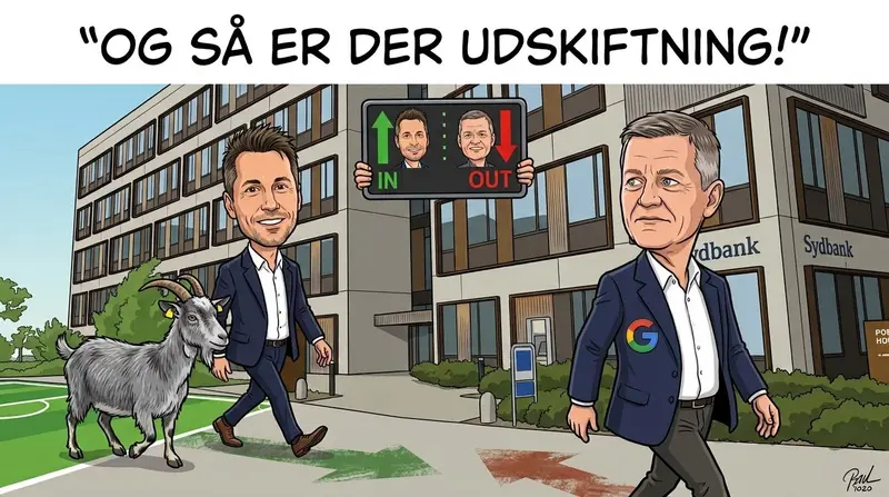 Satire af Pedro — Og så er der udskiftning