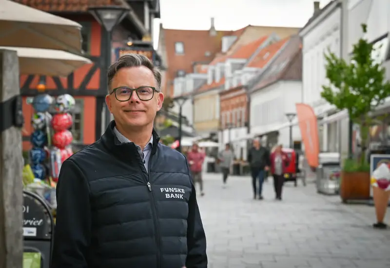 Bankdirektør om sit første år i Middelfart: »Mange løfter i flok«