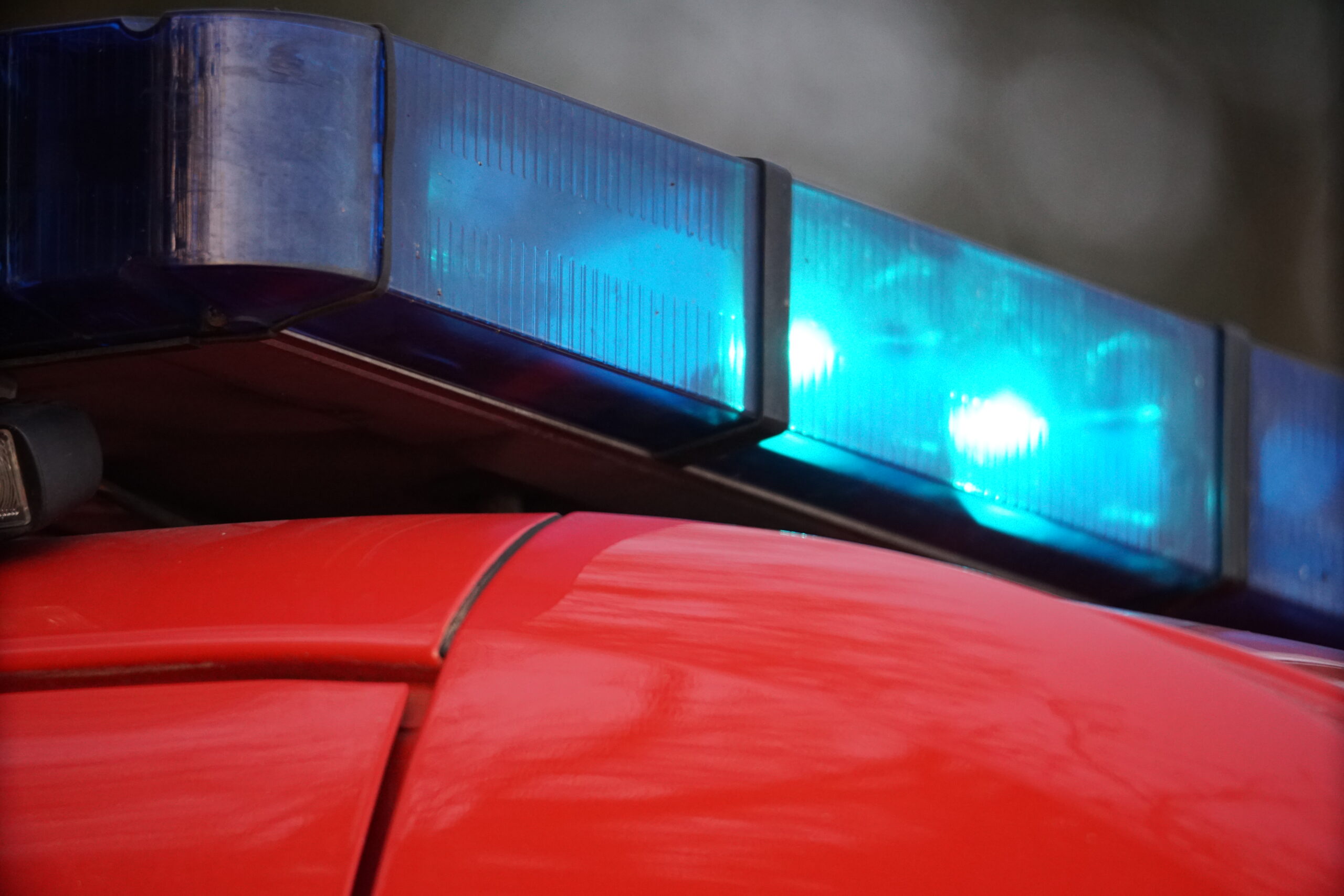 Brand i kiosk til tankstation