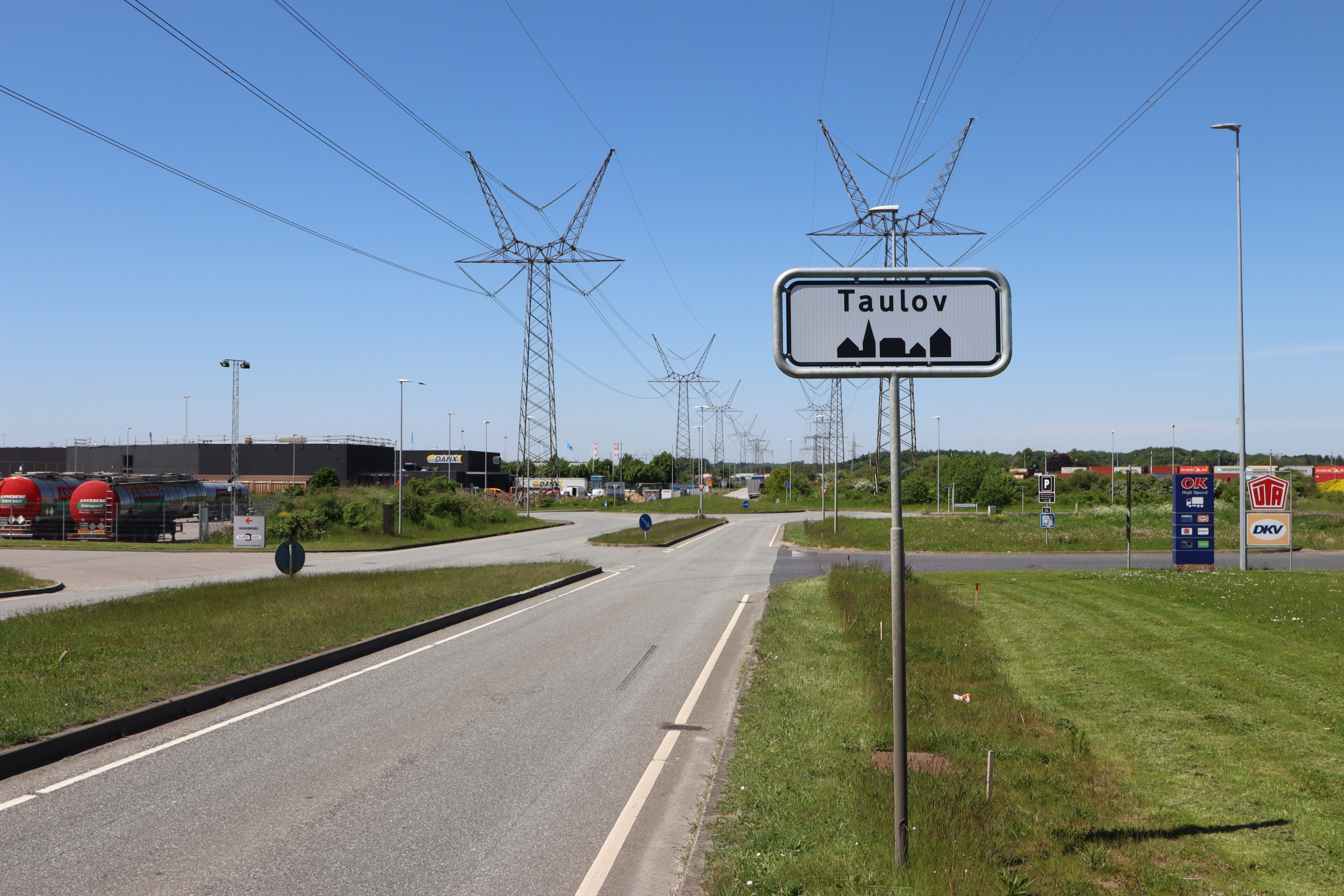 Flere trafikomlægninger ved afkørsel 61 i Taulov